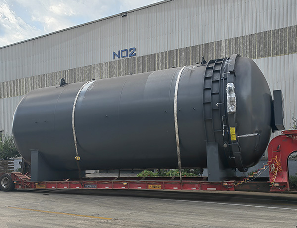 控制方式可选船用靠球硫化罐